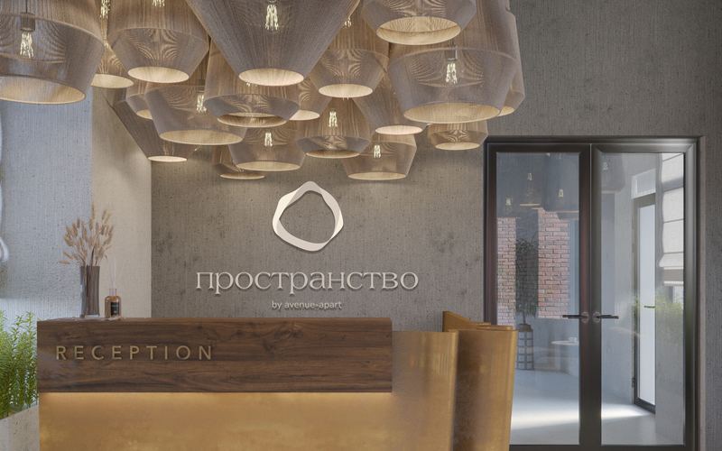 Лобби, ресепшен, интерьер